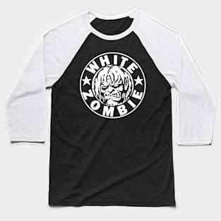 White Zombie Baseball T-Shirt
